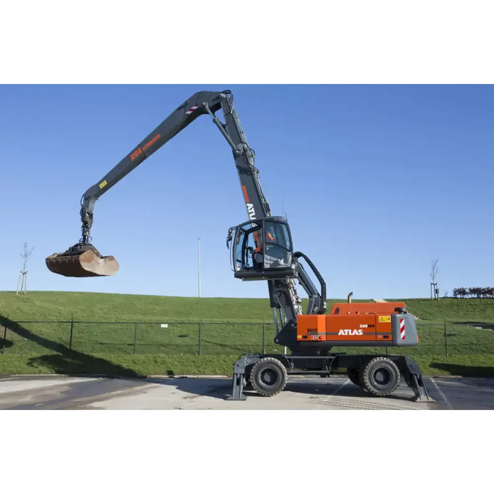 Гидравлические экскаваторы-перегружатели