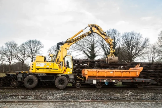 Железнодорожные экскаваторы